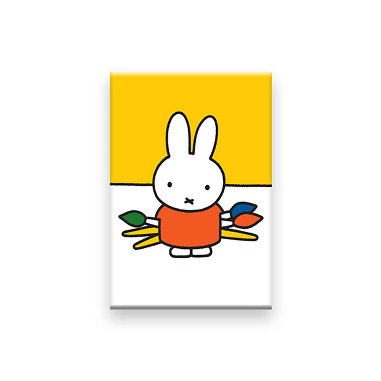 Miffy køleskabsmagnet blikkunstner