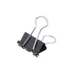 Quantore papirclips maul sort, 12 stk.