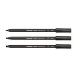 Quantore kalligrafi pen sort, 3 stk.