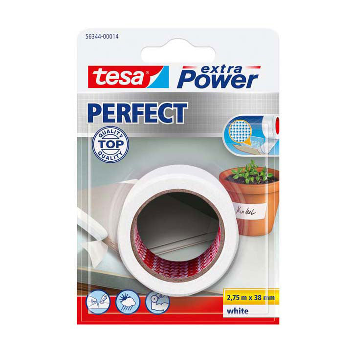 Quantore reparationstape tesa extra power perfect hvid