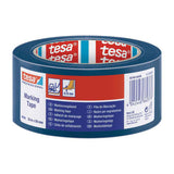 Tesa flex® - advarselstape - blå - 33m - 50mm