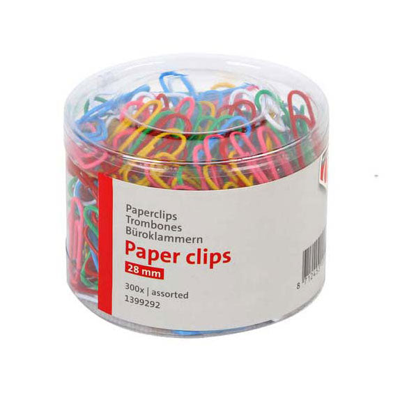 Quantore papirclips 28mm, 300 stk.