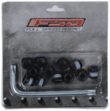 Fsa mtb kædering bolte torx sort (12 stk.)