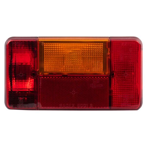 Baglygte 194x104x60, venstre