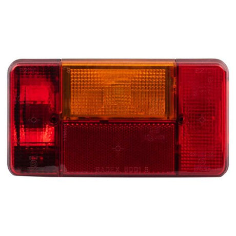 Baglygte 194x104x60, venstre