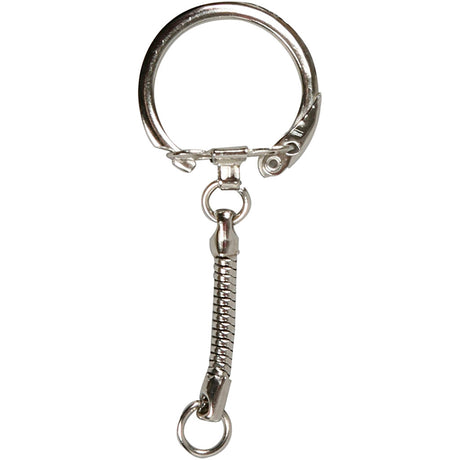 Creativ virksomhed https: www.cchobby.nl nøglering-med-kæde-l-6-cm-d-2-3-cm-25-piece-1-box