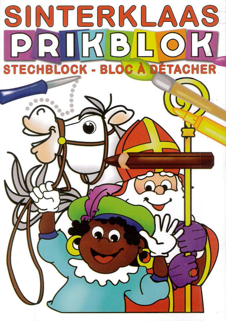 Sinterklaas nåleblok med nål og prikkepude.