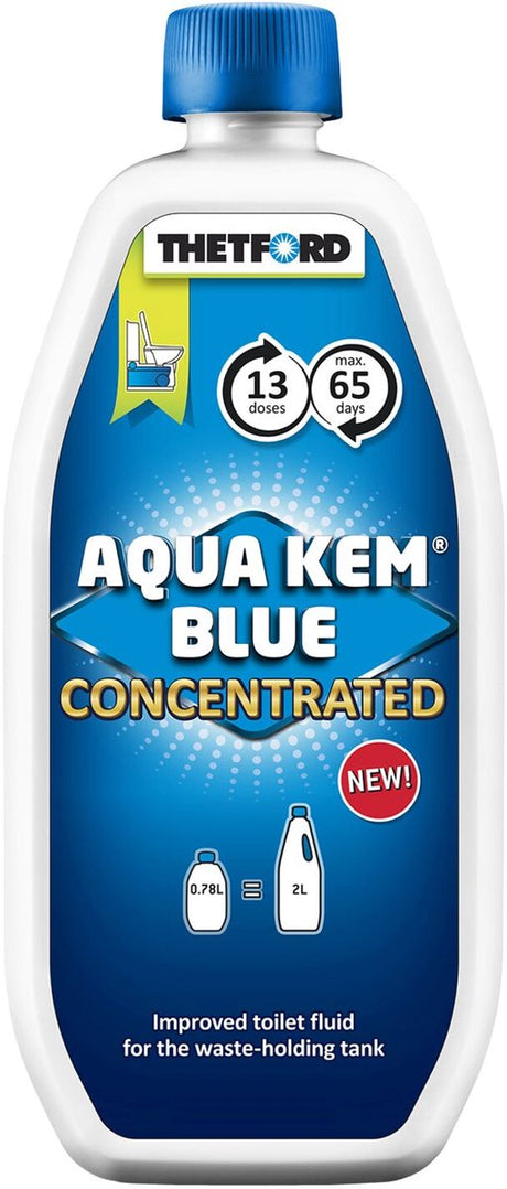 Thetford aqua kem blå - koncentreret - 0,8l