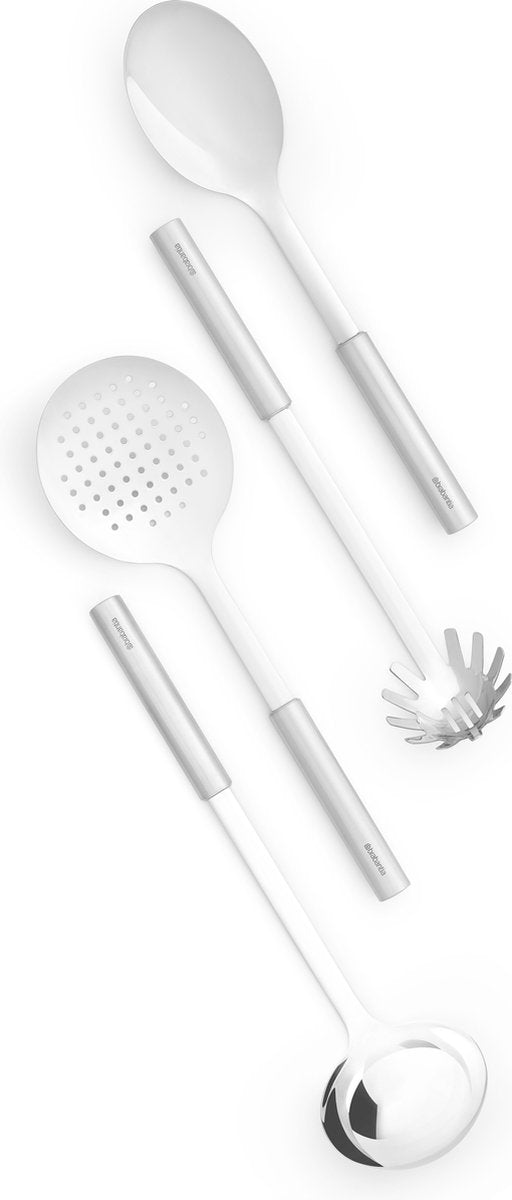 Brabantia profil køkkengrej sæt - 4-delt - rustfrit stål