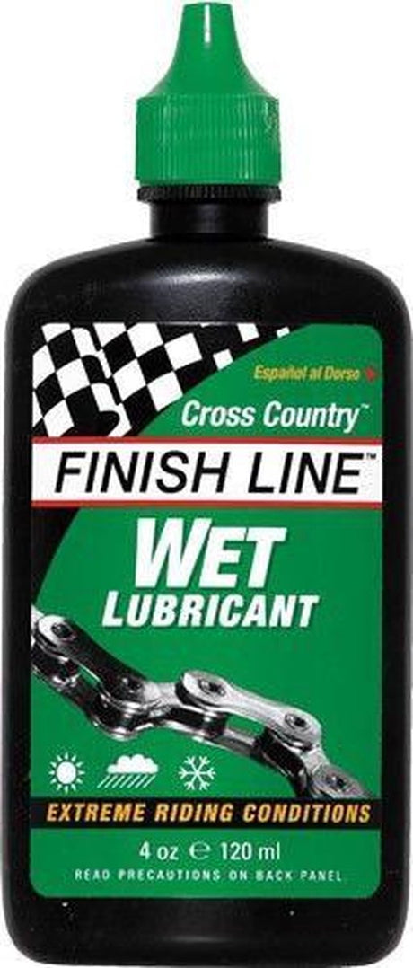 Finish line cross country kædeolie - smøremiddel 120 ml