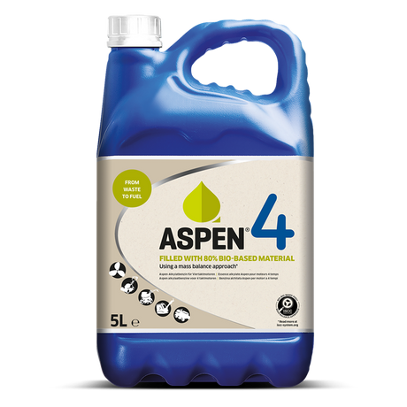 Aspen 1076984 - benzin 4-takts bio-80 5ltr | 3 stk