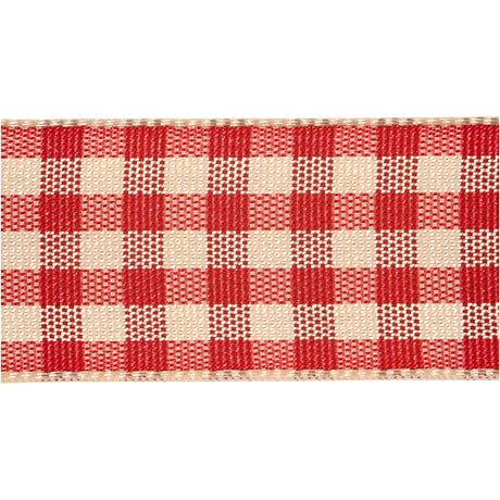 Creativ virksomhed https: www.cchobby.nl ternet-ribbon-w-20-mm-antique-red-white-25-m-1-roll