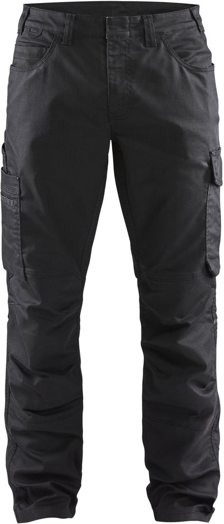 Blåkläder blaklader service arbejdsbukser denim stretch 1439-1141 - sort sort - c152