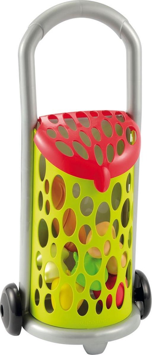 Ecoffier écoiffier 100% kok: indkøbskurv 27 x 27 x 57 cm