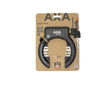Axa Solid Plus Black Art2 Ring Lock - 150 mm - cykel
