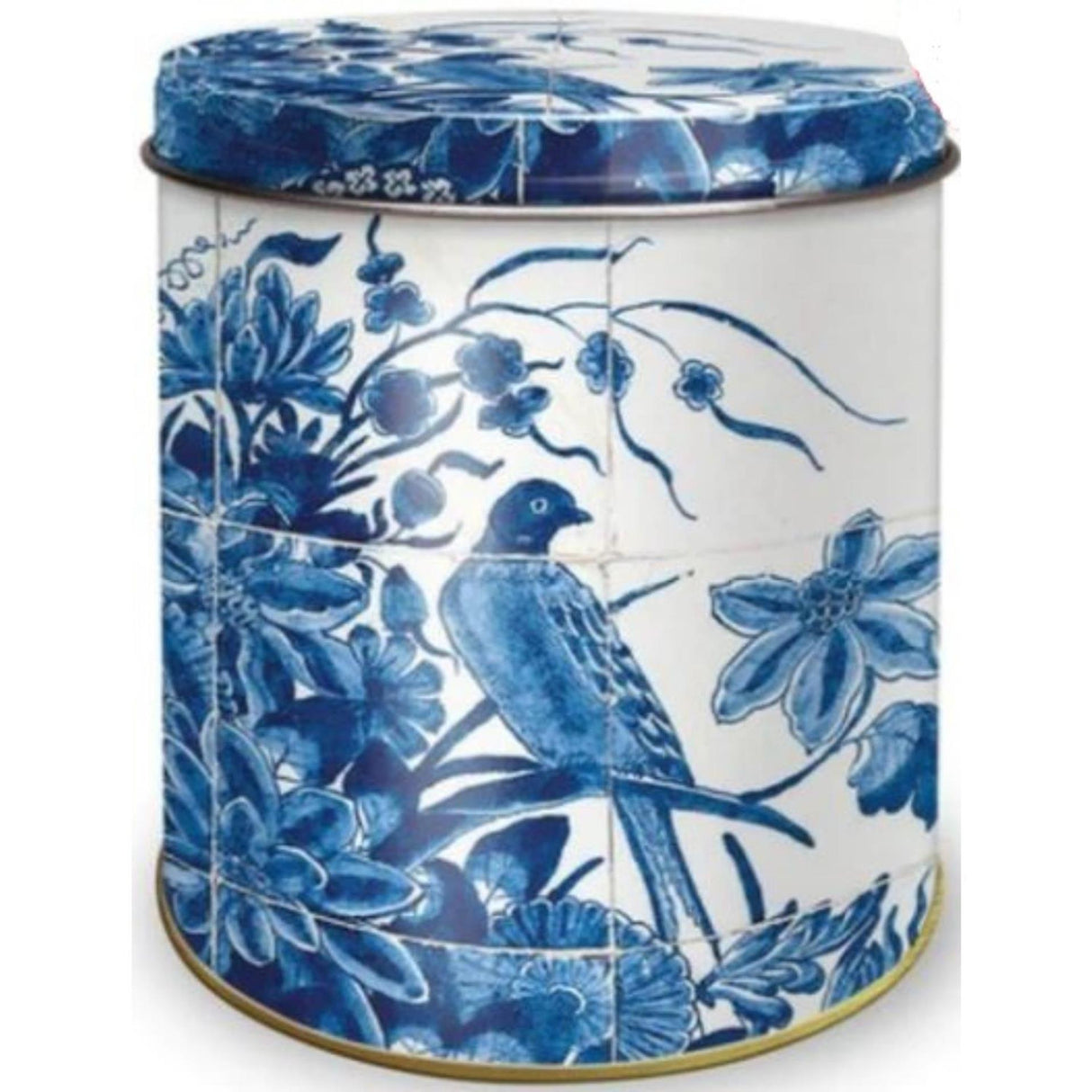 Delft blå opbevaringsdåse ã˜10xh11,5cm