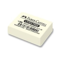Viskelæder faber-castell latexfri hvid