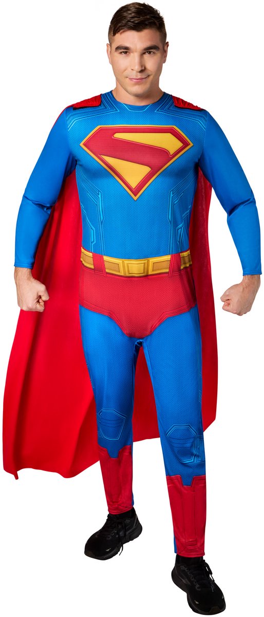 Rubiner superman voksen kostume - - str. s