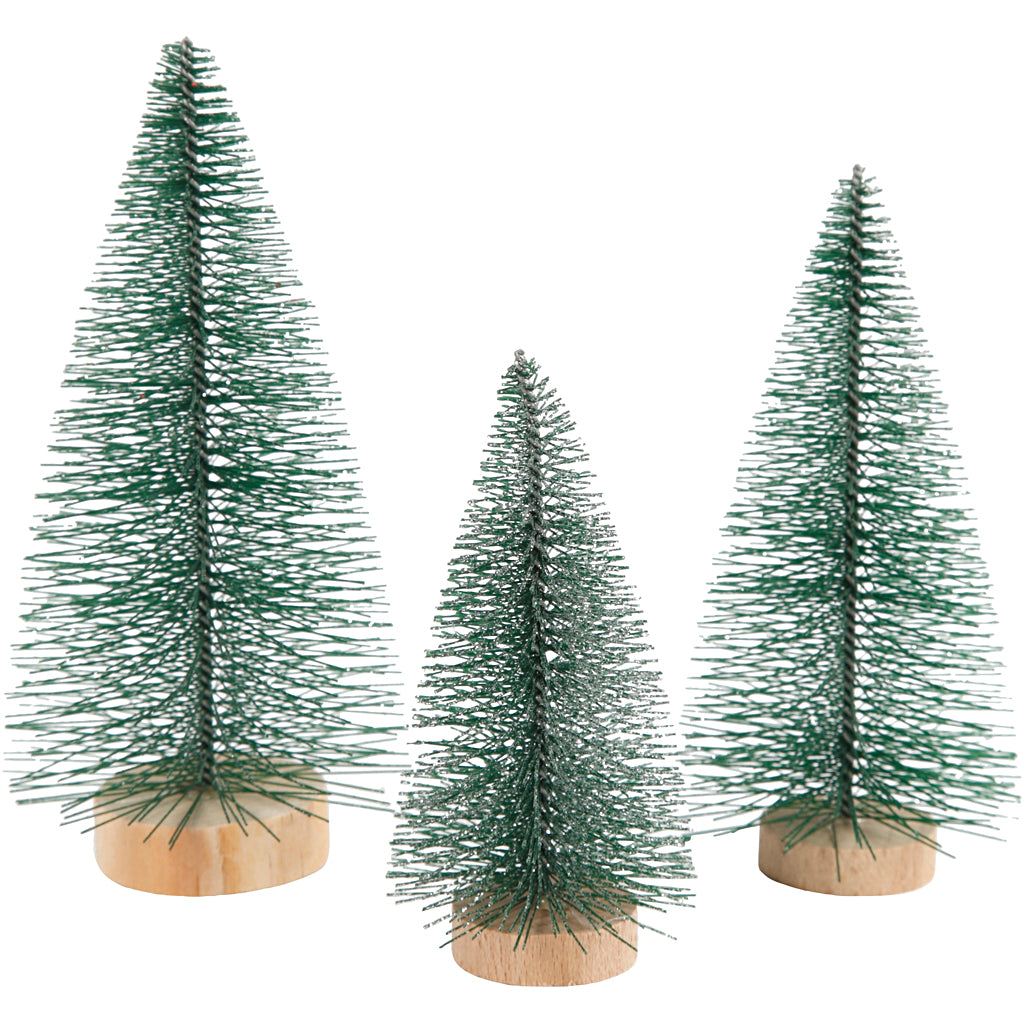 Creativ virksomhed https: www.cchobby.nl juletræer-h-10-13-14-cm-3-piece-1-box