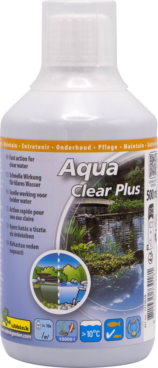 Ubbink - aqua clear 500 ml - dambehandling
