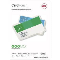Lamineringsposer gbc-kort 3743157