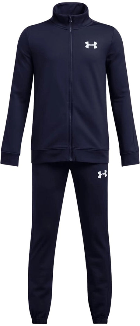 Under armour ua rival strik træningsdragt-blu drenge træningsdragt - midnight navy - midnight navy - hvid