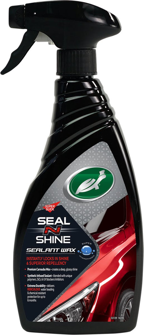 Skildpaddevoks – hybridvoks – langvarig glans – vandafvisende – giver overlegen glans og beskyttelse – langvarig beskyttelse – nem at bruge – 500ml