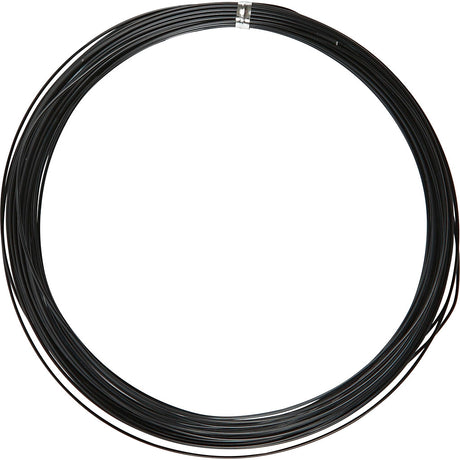Creativ company alu tråd, rund, tykkelse 1 mm, sort, 16 m 1 rulle