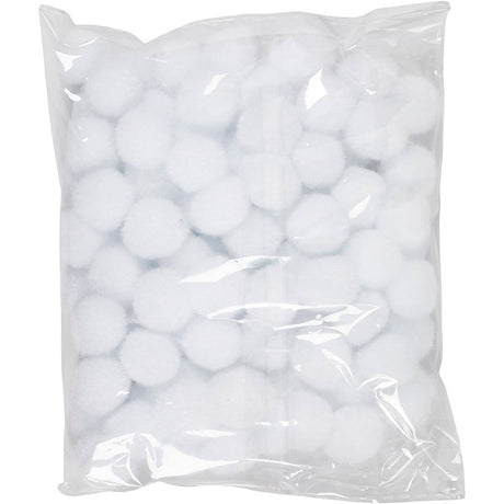 Creativ virksomhed https: www.cchobby.nl pompons-d-20-mm-white-100-piece-1-box