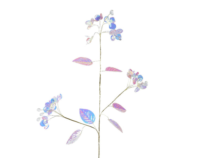 Decoris kunstig tsk iriserende 5x15x68cm
