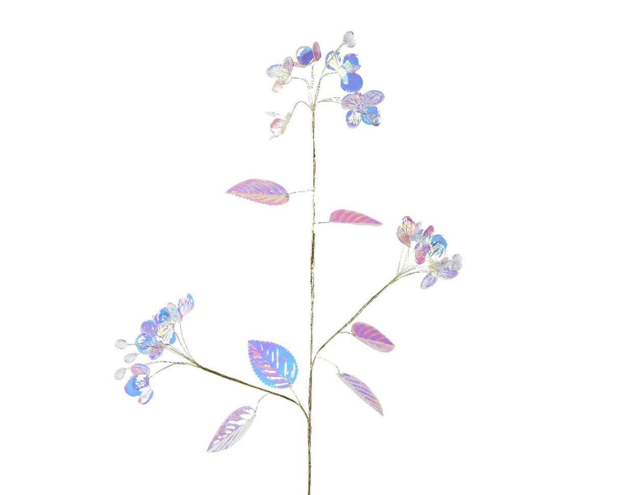 Decoris kunstig tsk iriserende 5x15x68cm