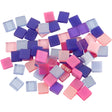 Creativ Company Mini Mosaic Purple 10x10mm, 25 gram