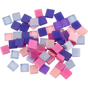 Creativ Company Mini Mosaic Purple 10x10mm, 25 gram