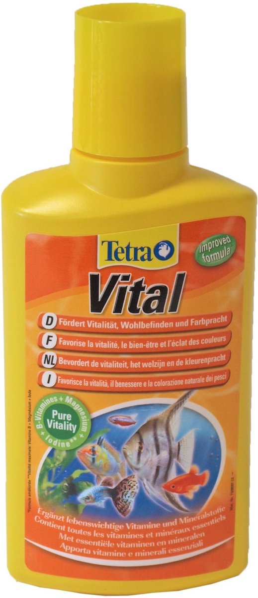 Tetra - dyresundhedsprodukt - akvarium - vital 250ml - 4x7,5x17,6cm - 1 stk.