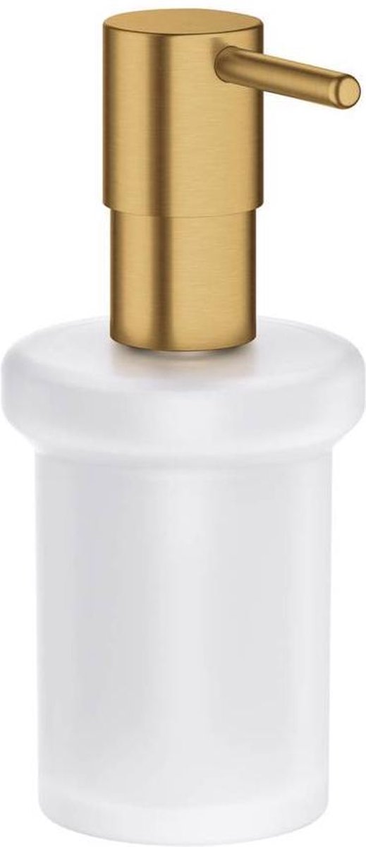 Grohe essentials sæbedispenser - børstet cool sunrise (mat guld) - 160ml - 40394gn1