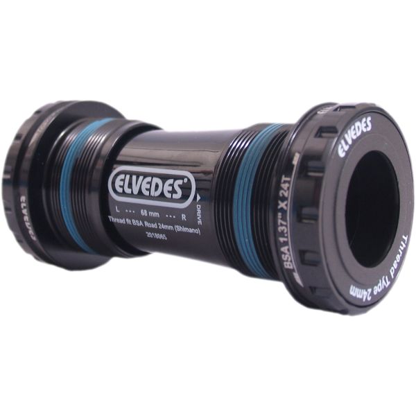 Spilleraksel Elvedes Hollowtech Shimano Race 24mm sort