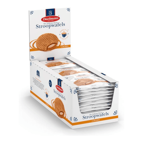 Pakke med 36 vaffel daelmans 70103858 flerfarvet karamel