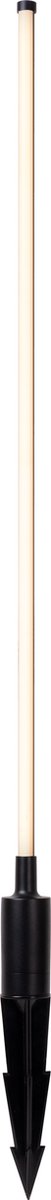 Lucide lornex - havespot - ø 4,9 cm - led - 1x6w 3000k - ip54 - sort