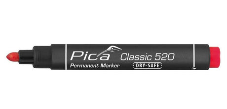 Pica 520 40 permanent markør - rund - rød - 1-4mm