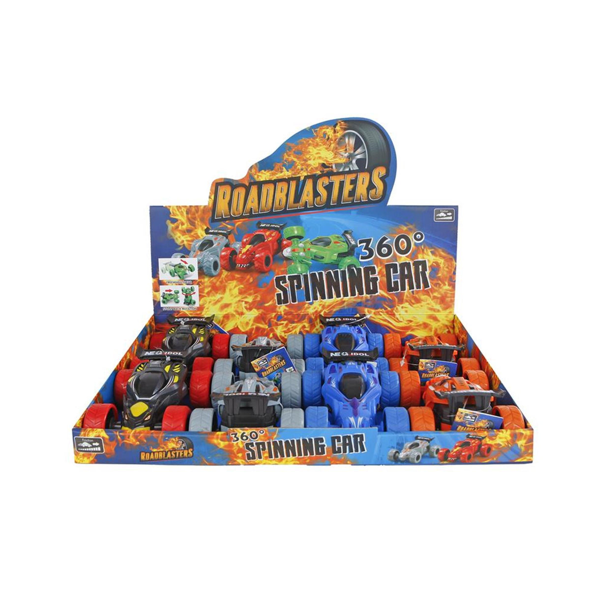 Roadblasters 360 snurrende bil 13,5cm