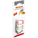 Westmark nøglelabelsæt med 6 plastik