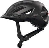 Abus cykelhjelm urban-i 4.0 ace velvet sort l - 57-61 cm - sort - velegnet til brug på elcykler - bycykler - 300 g