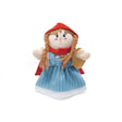 Handpop roodkapje. 25 cm. 3+