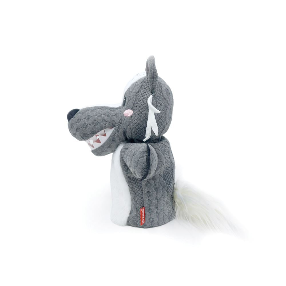 Hånddukke ulv. 25 cm. 3+