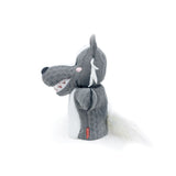 Hånddukke ulv. 25 cm. 3+