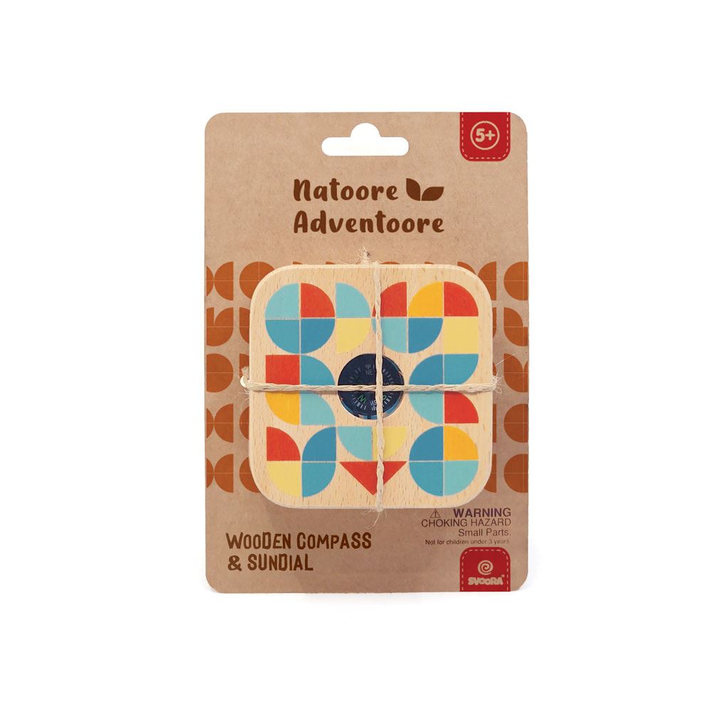 Natoore adentoore kompas solur. 5+
