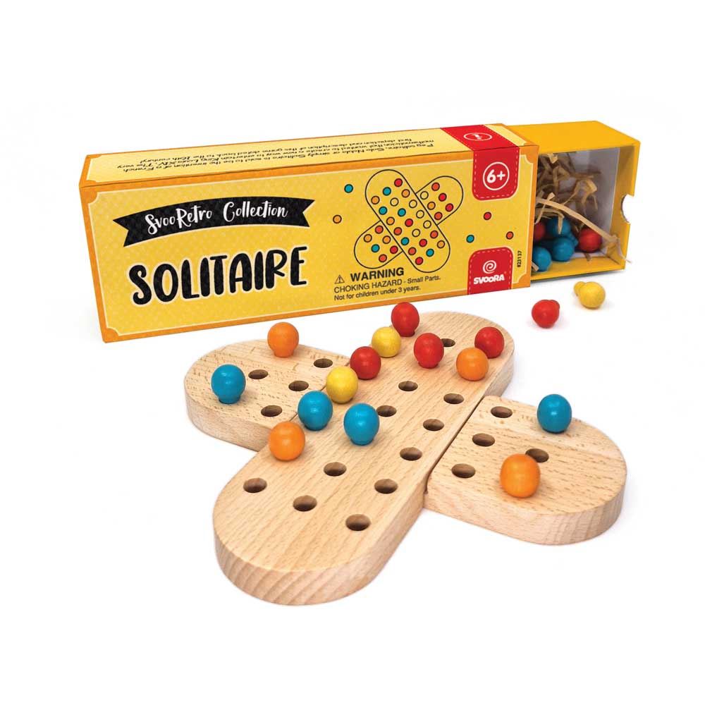 Svoora retro solitaire. 6+