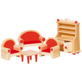 Goki Dollhouse møbler stue, 5dlg.