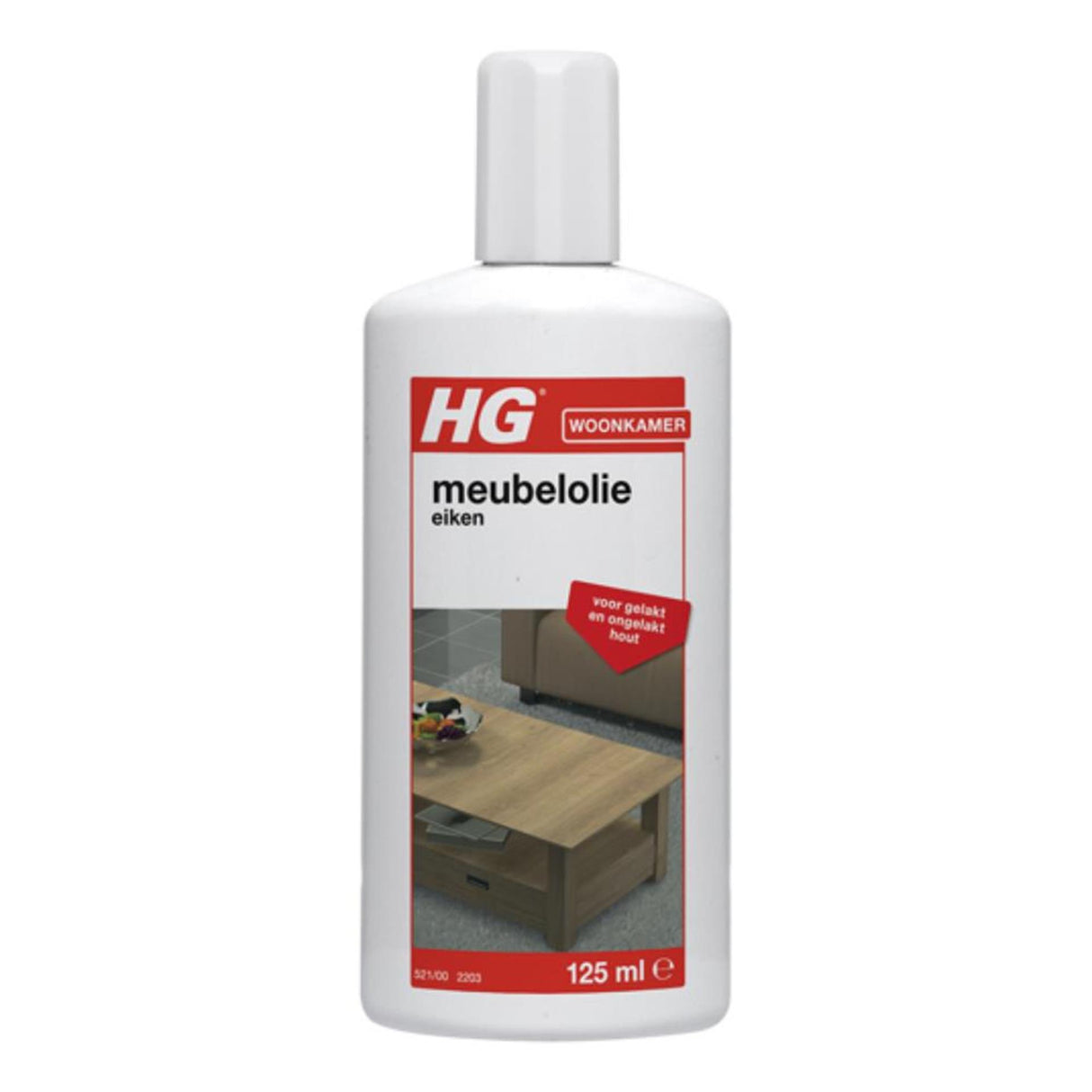 Hg møbelolie eg 140ml eg, mahogni og kirsebær i god stand