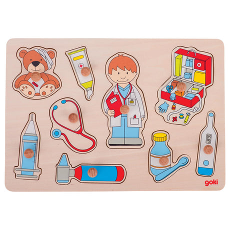 Goki Wooden Nick Puzzle - Hos Doctor